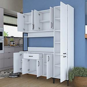 Set mobila bucatarie Mirage Meble JE134 Alb