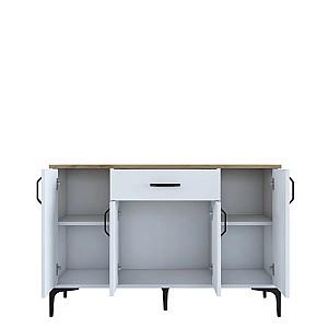 Comoda Mirage Meble JE136 Alb