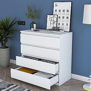 Comoda Mirage Meble BE102 Alb