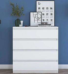 Comoda Mirage Meble BE102 Alb