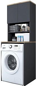 Dulap de baie Mirage Meble KD101 Antracit (Gri)/Nuc
