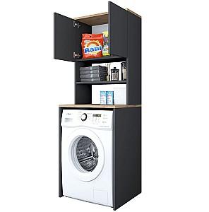 Dulap de baie Mirage Meble KD101 Antracit (Gri)/Nuc