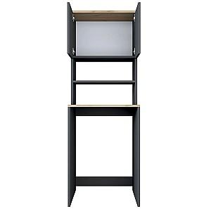 Dulap de baie Mirage Meble KD101 Antracit (Gri)/Nuc