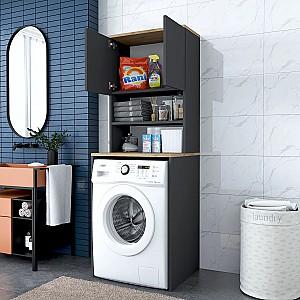 Dulap de baie Mirage Meble KD101 Antracit (Gri)/Nuc