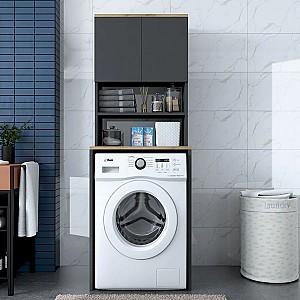Dulap de baie Mirage Meble KD101 Antracit (Gri)/Nuc