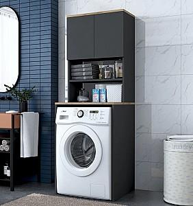 Dulap de baie Mirage Meble KD101 Antracit (Gri)/Nuc