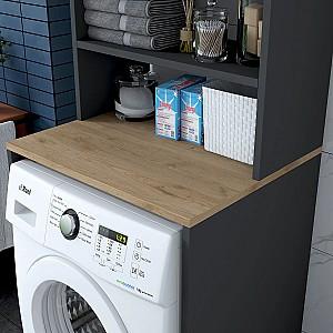 Dulap de baie Mirage Meble KD101 Antracit (Gri)/Nuc