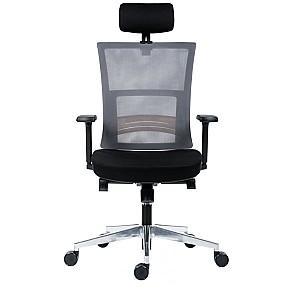 Fotoliu de birou Antares Next PDH Alu Black