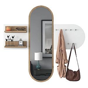Cuier Mirage Meble P3 Walnut/White