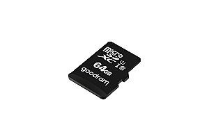 Card memorie Goodram micro SDHC Class10 64GB + SD adapter (M1AA-0640R12)