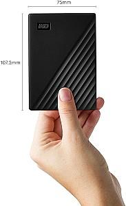 Hard disk extern WESTERN DIGITAL My Passport 2.5" External HDD 4.0TB (WDBPKJ0040BBK-WESN)