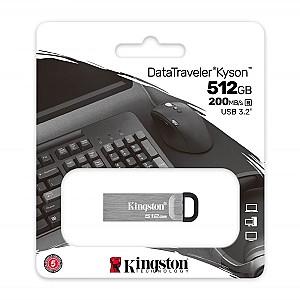 Stick memorie usb Kingston 512GB DataTraveler Kyson Silver (DTKN/512GB)