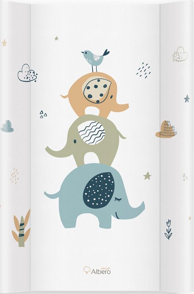 Saltea de infasat Albero Mio Elephants PT70 70x47 cm