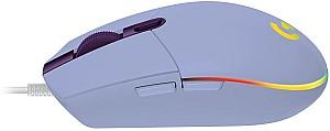 Mouse gaming Logitech G102 Lightsync Liliac