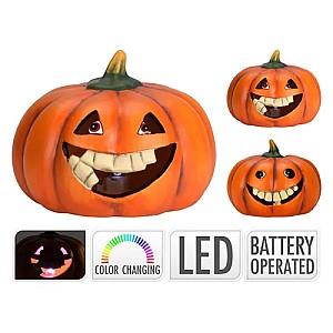 Cadou de halloween Halloween Dovleac LED 14X14cm