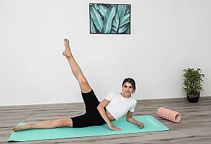 Covoras pentru fitness Enero Mat (1040592) Mint Gray