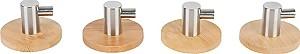 Cuier pentru baie prosoape Axentia Bonja 133877 4pcs