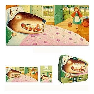 Puzzle Mideer „Scufița Roșie”, 36 elem. MD3205
