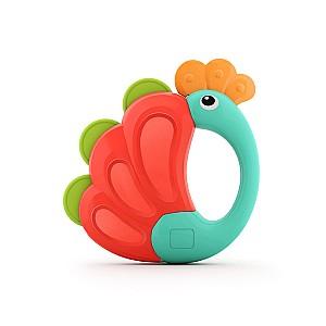 Jucarie bebelus Hola Toys Set de zornăitoare „Orchestra de animale”, 5 modele E318B