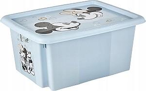 Cos pentru jucarii Keeeper Mickey Mouse Cloudy Blue (12236684) 15L
