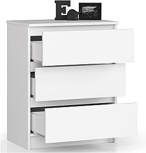 Comoda Akord K60 3SZ Alb