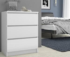 Comoda Akord K60 3SZ Alb