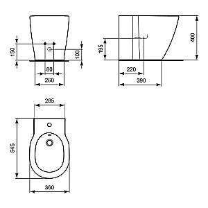 Bideu Ideal Standard Connect E799501