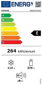 Frigider Samsung RB38C675EWW/EF