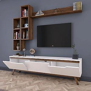 Living Mirage Meble D1/M16 White/Miniature Walnut (Maro)