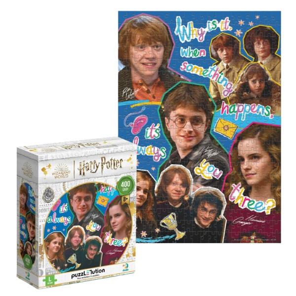 Puzzle Dodo „Întotdeauna acești trei”, seria Harry Potter, 400 elem. (200584)