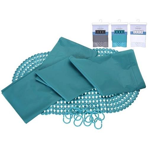 Perdea de baie Bathroom Solutions si covoras de baie 68Х38cm