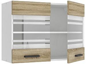 Set mobila bucatarie Belini Paula2 TOR PAULA2/4/WT/DS/0/B1 2.4m Stejar Sonoma (Bej)