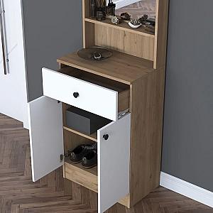 Antreu Mirage Meble P6/M15 Nuc (Maro)/Alb