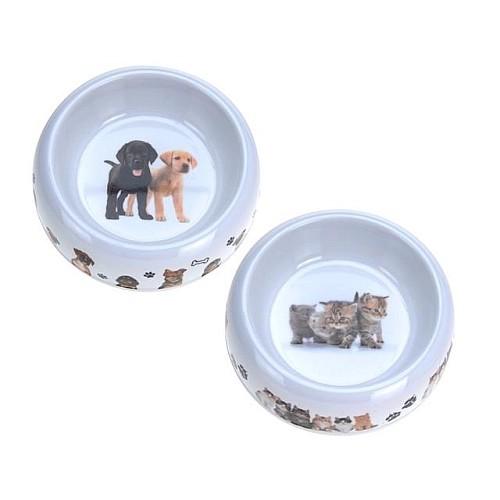 Bol de hrana pentru pisici Pets 18cm, melamin
