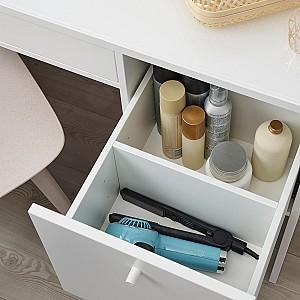 Masa de machiaj IKEA Syvde white 100x48 cm