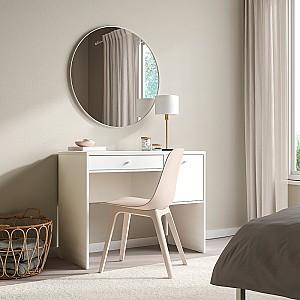 Masa de machiaj IKEA Syvde white 100x48 cm