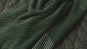 Pled PIP Studio Blockstripe Throw Green