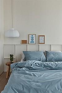 Albituri de pat Beddinghouse Care Organic Basic Blue