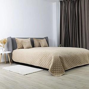 Cuvertura TEP Velour 220x240 Gold Beige