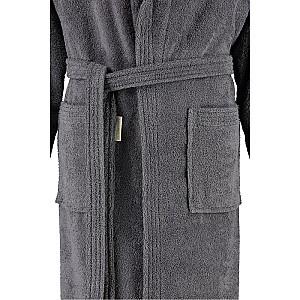 Halat de baie Rhomtuft Sir&Lady Unisex XL Zinn