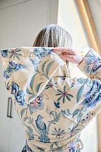 Halat de baie PIP Studio Secret Garden M White