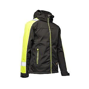 Hanorac barbati Seven Kings RIVAL SOFTSHELL M Negru/Galben