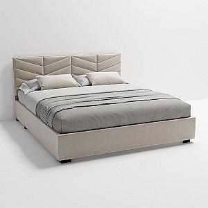 Pat My-Style my-Sofi 160x200 M03 (Bej) + Saltea Salt Confort Clasic 160x200