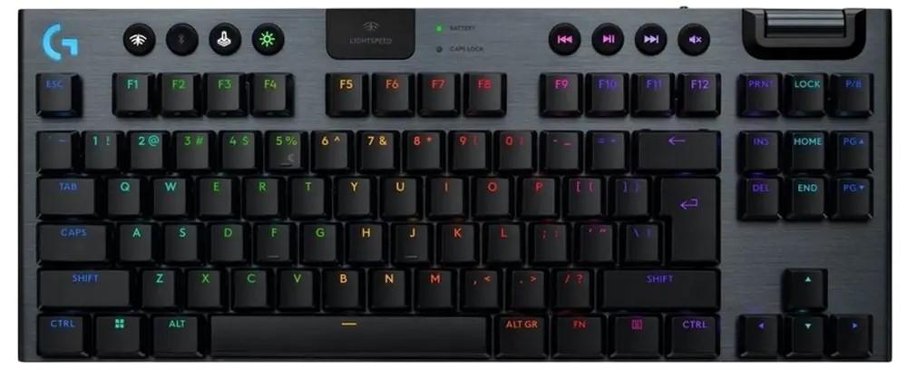 Tastatura gaming Logitech G915 X Lightspeed TKL Black