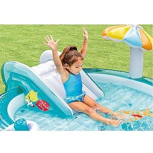 Piscina copii Intex Crocodil 201x170x84 (57165)