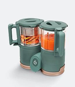 Robot de bucatarie Babymoov Nutribaby Glass 4 in 1 din sticla si otel inoxidabil