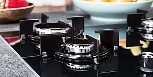 Plita pe gaz incorporabila BEKO HILG 64220 S Black