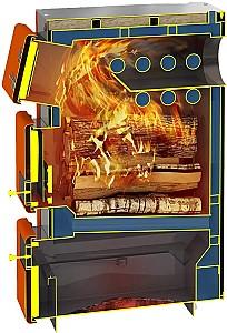 Cazan pe combustibil solid Teplodar Kupper PRO 28 (2.0)