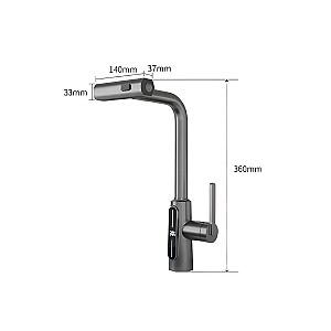 Robinet bucatarie CEO Digital Satin