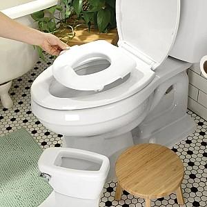 Oala copii Ingenuity My Size Potty Pro White